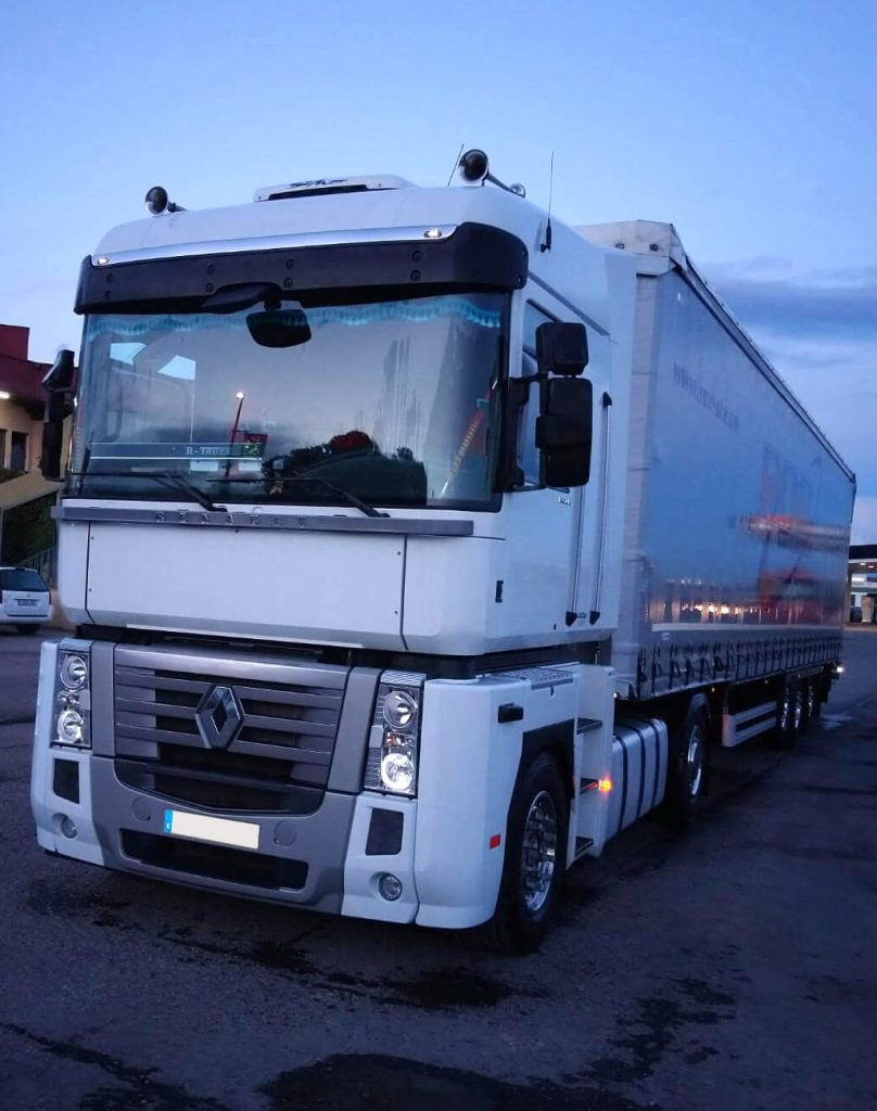 Transportes Diana Oprea camion frente